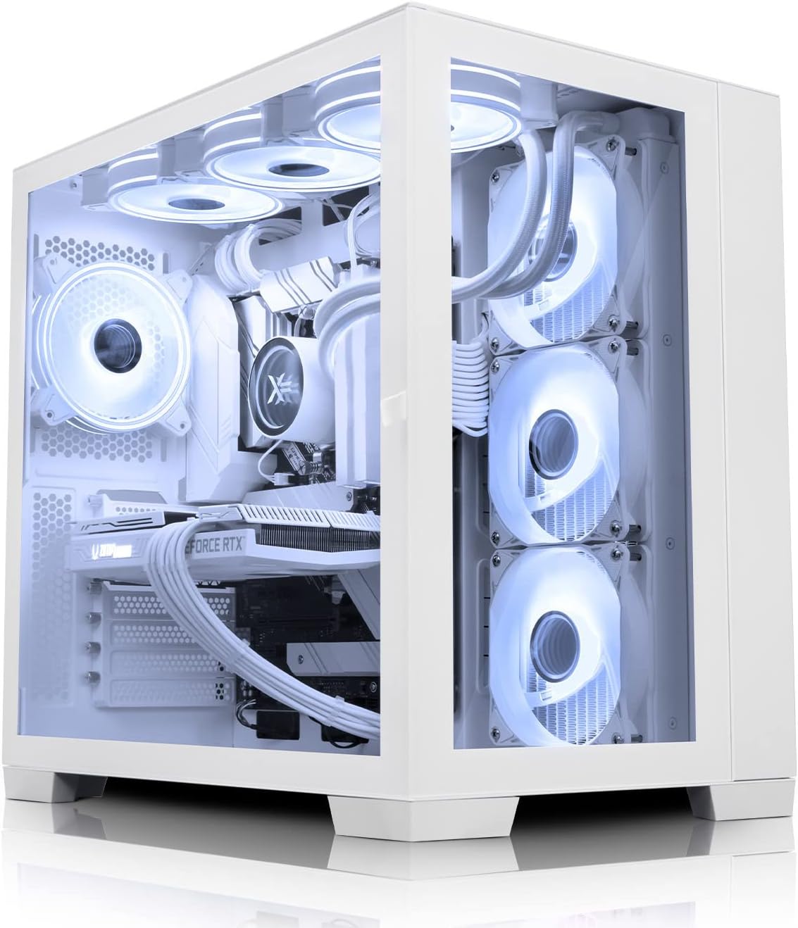 ADMI Gaming PC, Ryzen 5700X 4.6GHz, 360mm RGB Liquid Cooler, RTX 4060 Ti, 16GB 3200MHz, 1TB NVME, Windows 11 image 0 ADMI Gaming PC, Ryzen 5700X 4.6GHz, 360mm RGB Liquid Cooler, RTX 4060 Ti, 16GB 3200MHz, 1TB NVME, Windows 11 image 0
